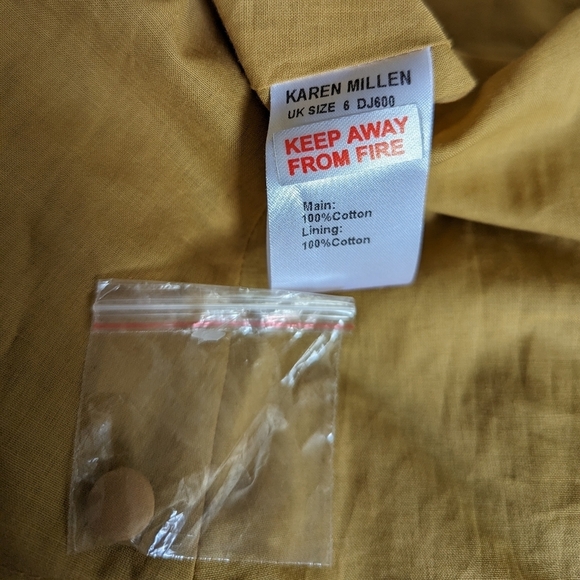 Karen Millen Organic Cotton Off The Shoulder Dress 2 - Picture 10 of 14
